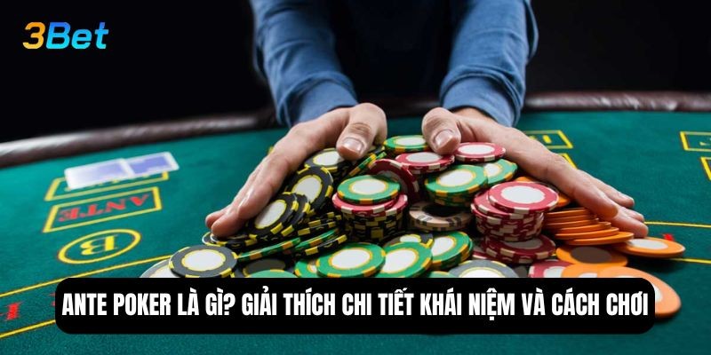 3BET Ante poker là gì? Giải thích chi tiết khái niệm và cách chơi
